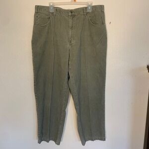 Authentic Jeanswear‎ Corduroy Pants Mens 38 x30 Tan Straight Leg Casual Cotton